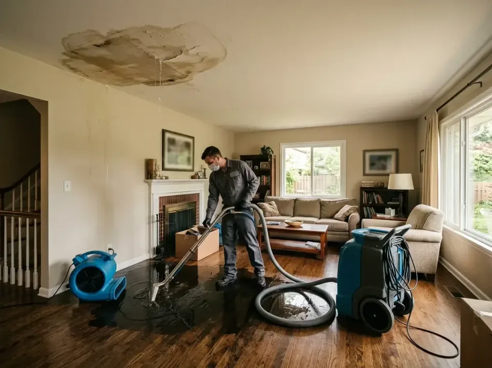 attic-pipe-burst-ceiling-drip-008 — frequently asked questions, Water Damage Restoration & Carpet Care in Shirley, NY
